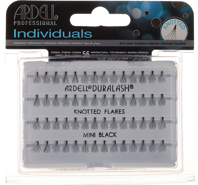 Wimpernbüschel-Set - Ardell Individuals Mini Black — Bild N1