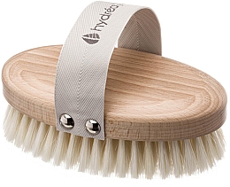 Düfte, Parfümerie und Kosmetik Trockenmassagebürste mit Naturborsten - Hydrea London Professional Spa Body Brush Natural Bristle