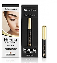 Düfte, Parfümerie und Kosmetik Henna für Augenbrauen - RenoVital Henna Sensitive