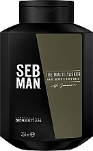 3in1 Shampoo für Haar, Bart und Körper - Sebastian Professional Seb Man The Multi-Tasker — Bild N2