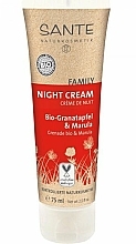 Düfte, Parfümerie und Kosmetik Nachtcreme mit Granatapfel und Marula - Sante Face Care Night Cream