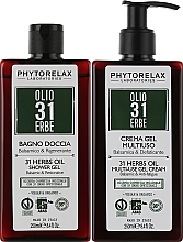 Körperpflegeset - Phytorelax Laboratories 31 Herbs (Duschgel 250ml + Körperlotion 250ml) — Bild N2