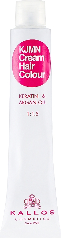 Professionelle Cremehaarfarbe mit Keratin und Arganöl - Kallos Cosmetics Cream Hair Colour