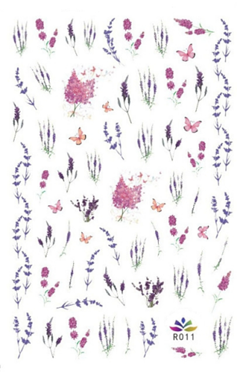 Selbstklebende Nagelsticker floral - Deni Carte 011 — Bild N1