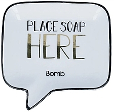 Düfte, Parfümerie und Kosmetik Seifenschale - Bomb Cosmetics Soap Dish Place Soap Here