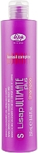 Glättendes Shampoo für glattes und lockiges Haar - Lisap Milano Ultimate Plus Taming Shampoo — Bild N1