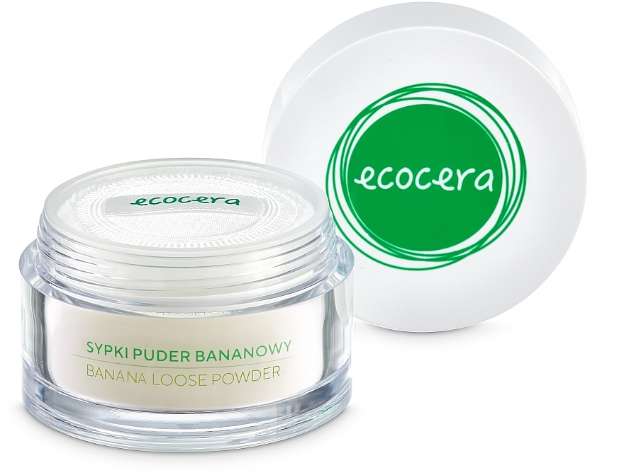Bananenpuder für trockene und empfindliche Haut - Ecocera Banana Loose Powder — Bild N3