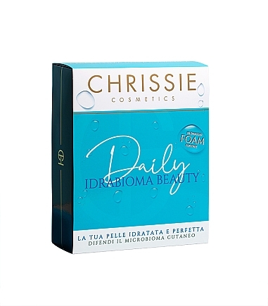 Gesichtspflegeset - Chrissie Idrabioma Beauty Set (Gesichtsschaum 150ml + Gesichtscreme 40ml + Biofiller 15ml) — Bild N2