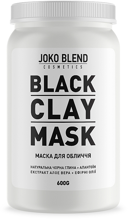 Gesichtsmaske aus schwarzem Ton - Joko Blend Black Clay Mask — Bild N5