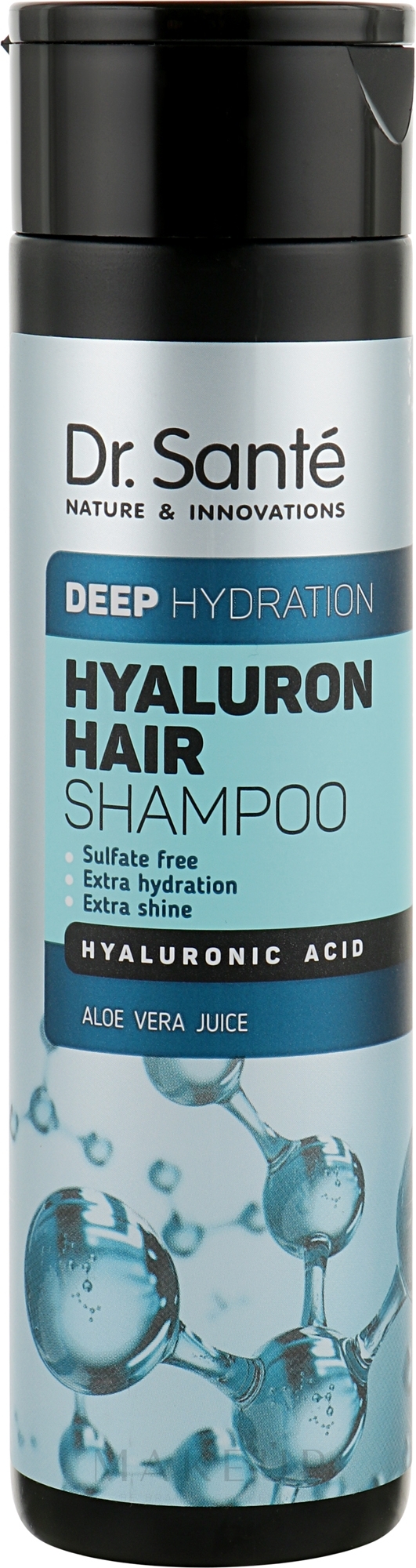 Tiefenfeuchtigkeitsspendendes Shampoo - Dr. Sante Hyaluron Hair Deep Hydration Shampoo — Bild 250 ml
