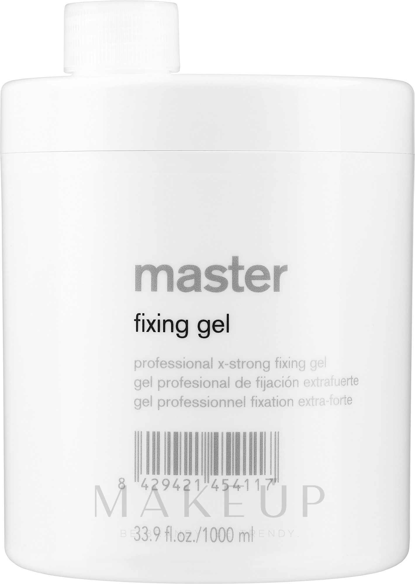 Fixiergel für das Haar - Lakme Master Fixing Gel — Bild 1000 ml