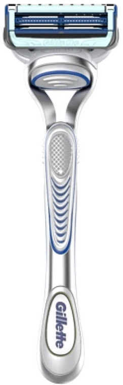 Set - Gillette SkinGuard Sensitive (Rasierer + Rasiergel 200ml) — Bild N4