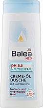 Düfte, Parfümerie und Kosmetik Duschcreme-Öl mit Nachtkerzenöl für trockene und empfindliche Haut - Balea Creme-Ol Dusche pH 5.5 Hautneutral