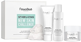 Düfte, Parfümerie und Kosmetik Set - Natura Bisse Stabilizing New Skin Challenge (f/mask/75ml + f/ess/100ml + f/cr/50ml + sponge)