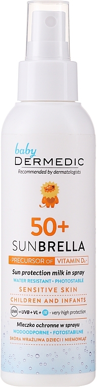 Sonnenschutzmilch für Kinder SPF 50+ - Dermedic Sunbrella — Bild N1