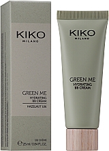Feuchtigkeitsspendende BB Creme mit Aloe Vera und Hyaluronsäure - Kiko Milano Green Me BB Cream — Bild N2