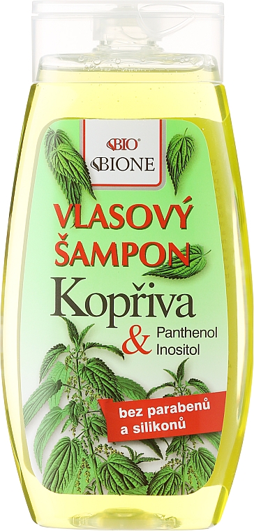 Shampoo mit Brennnessel - Bione Cosmetics Nettle Hair Shampoo — Bild N1