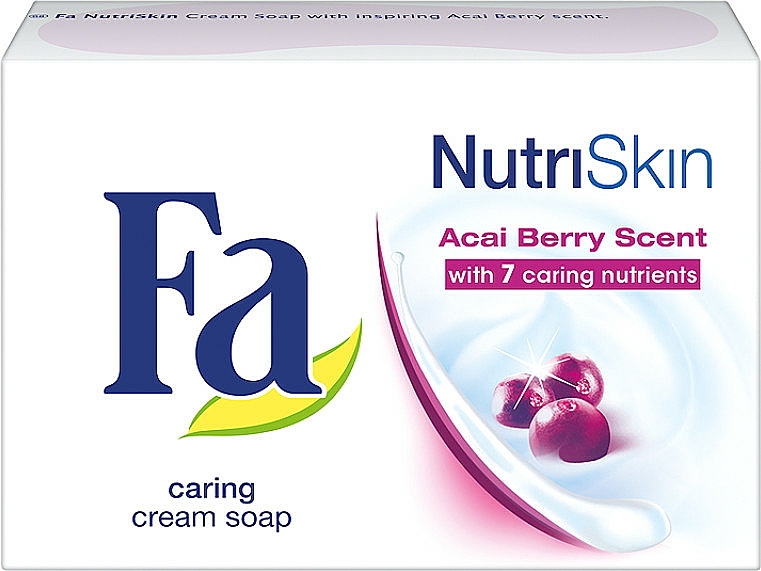 Seife "Acai Berry" - Fa NutriSkin Acai Berry Bar Soap