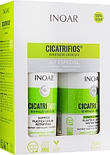 Düfte, Parfümerie und Kosmetik Haarpflegeset - Inoar Cicatrifios (Conditioner 250ml + Shampoo 250ml)