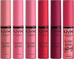 NYX Professional Makeup Home Alone Little Nero's Pizza Butter Gloss Set - Lippen-Make-up-Set — Bild N18