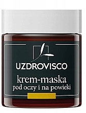 Düfte, Parfümerie und Kosmetik Revitalisierende Creme-Maske für Augenlider und Augen - Uzdrovisco