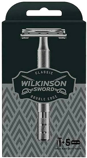 Rasierhobel mit 5 doppelseitigen Ersatzklingen - Wilkinson Sword Classic Double Edge — Bild N1