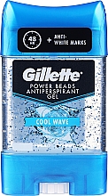 Düfte, Parfümerie und Kosmetik Deo-Gel Antitranspirant - Gillette PowerBeads Cool Wave Anti-Perspirant Gel for Men