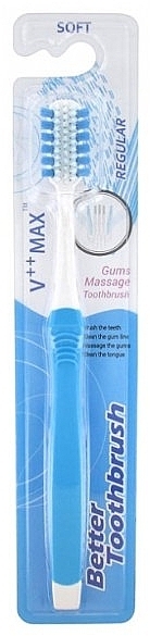 Zahnbürste weich blau - Better Regular Soft Blue Toothbrush — Bild N2