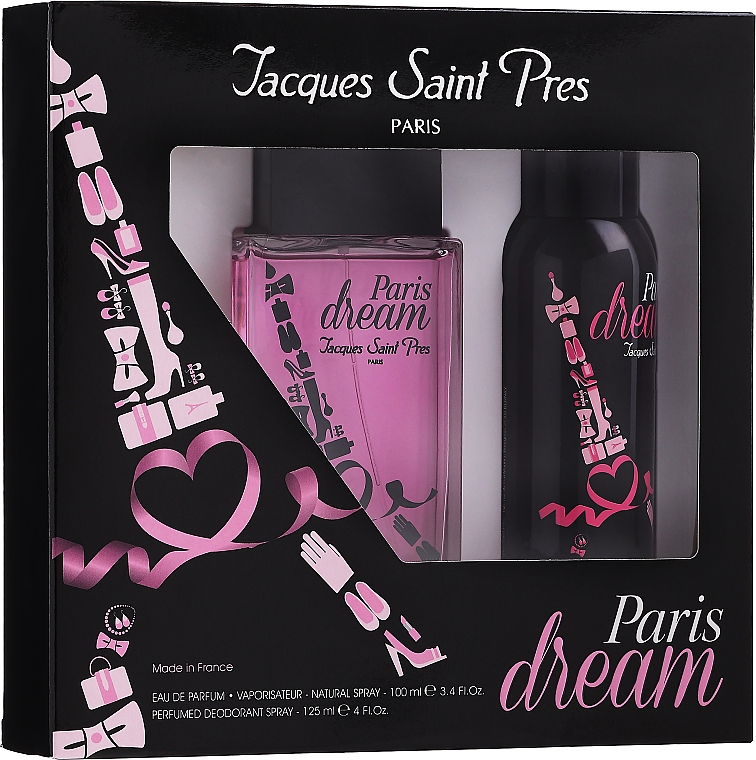 Ulric de Varens Jacques Saint-Pres Paris Dream Set - Duftset (Eau de Parfum 100ml + Deospray 125ml) — Bild N1