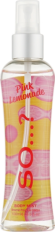 Körperspray - So…? Pink Lemonade Body Mist — Bild N1