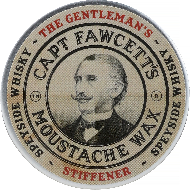Schnurrbartwachs - Captain Fawcett The Gentleman's Stiffener Malt Whisky Moustache Wax — Bild N1