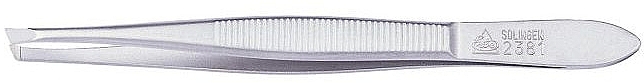Pinzette schräg 9 cm - Erbe Solingen Tweezers Premium 92381 — Bild N2
