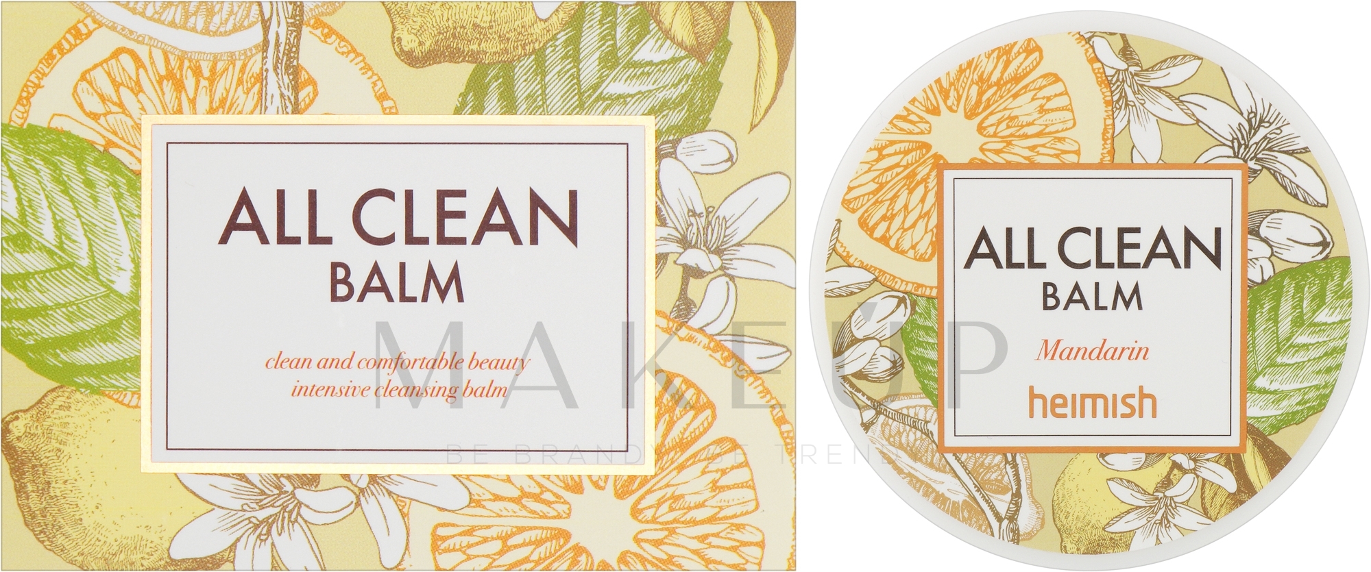 Reinigender Make-up-Entferner-Balsam mit Mandarine - Heimish All Clean Balm Mandarin — Bild 120 ml