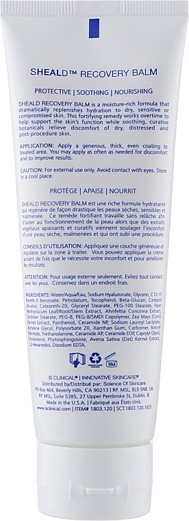 Schützender und regenerierender Balsam - iS Clinical Sheald Recovery Balm — Bild N5