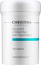 Feuchtigkeitsspendende Gesichtscreme für den Tag mit Vitamin E - Christina Delicate Hydrating Day Treatment — Bild N1