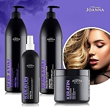 Keratin Shampoo für dickes, stumpfes und strapaziertes Haar - Joanna Professional — Foto N7
