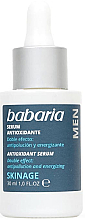 Düfte, Parfümerie und Kosmetik Antioxidatives Gesichtsserum für Männer - Babaria Antioxidant Serum Skinage Men