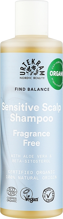 Shampoo für empfindliche Kopfhaut - Urtekram Sensitive Scalp Shampoo — Bild N1