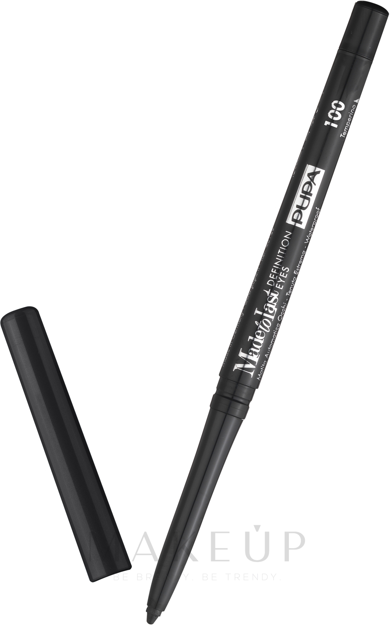 Kajalstift - Pupa Made To Last Definition Eyes — Bild 100 - Deep Black