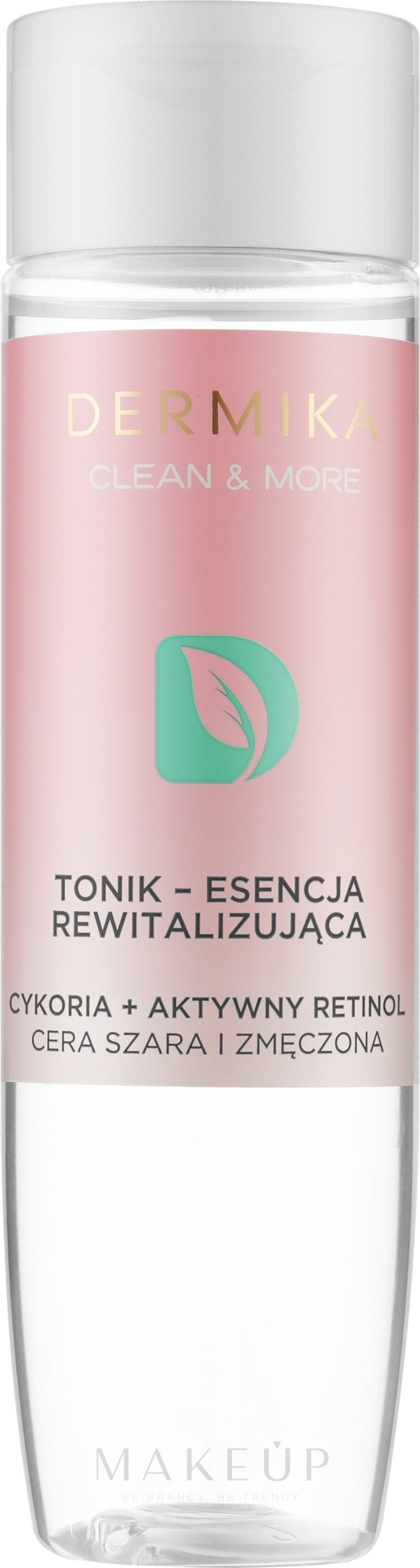 Revitalisierende Tonikum-Essenz für graue und müde Haut mit Retinol - Dermika Clean & More — Bild 200 ml