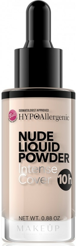 Hypoallergene Foundation - Bell HypoAllergenic Nude Liquid Powder Foundation — Bild 01 - Porcelain
