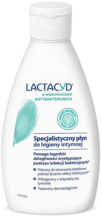Antibakterielles Mittel für die Intimhygiene ohne Spender - Lactacyd Antibacterial Intimate Wash Emulsion — Bild N1
