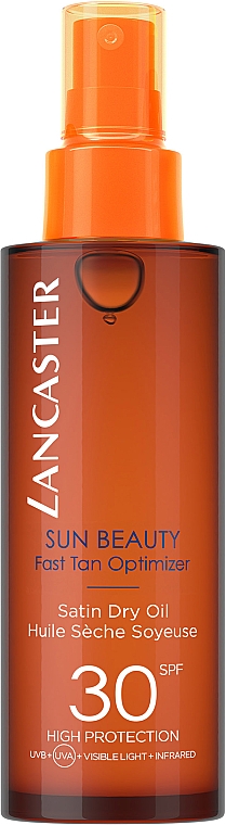 Bräunungsöl LSF 30 - Lancaster Sun Beauty Satin Sheen Oil — Bild N1