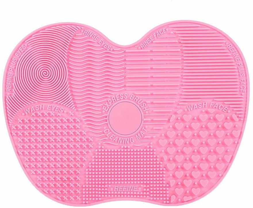 Silikonmatte zum Waschen und Reinigen von Bürsten Größe S rosa - Lash Brown — Bild N1