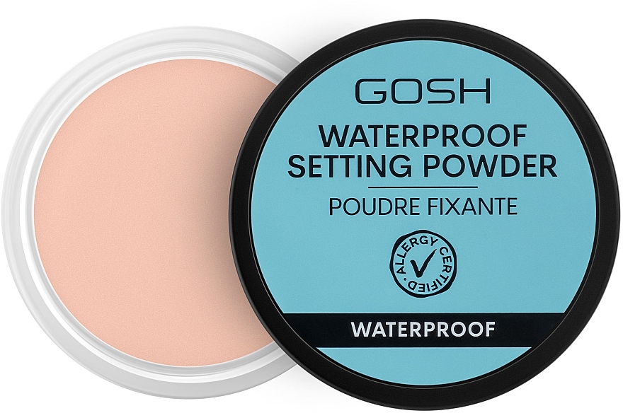 Wasserfester loser Fixierpuder für das Gesicht - Gosh Waterproof Setting Powder — Bild N1