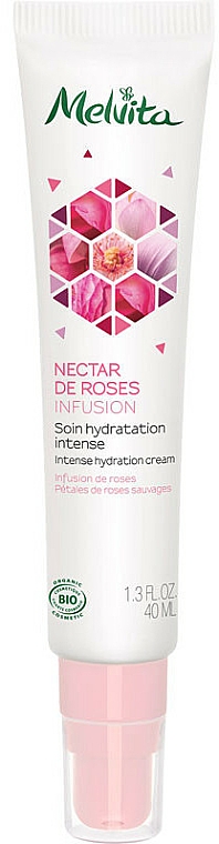 Intensiv feuchtigkeitsspendende Gesichtscreme - Melvita Nectar De Rose Intense Hydration Cream — Bild N1