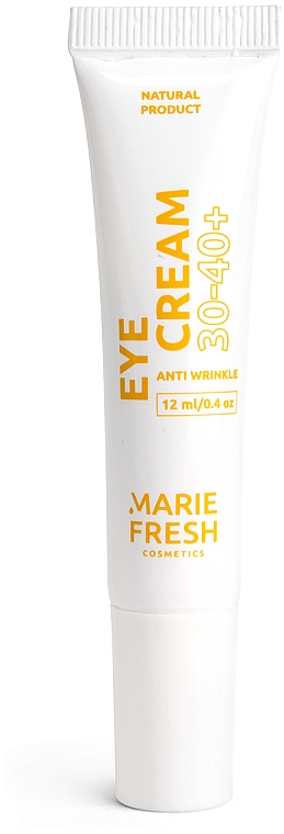 Augencreme gegen Falten 30-40+ - Marie Fresh Cosmetics Eye Cream — Bild N1