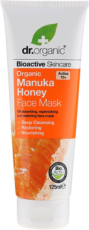 Gesichtsmaske mit Manuka-Honig - Dr. Organic Bioactive Skincare Organic Manuka Honey Face Mask — Bild N1
