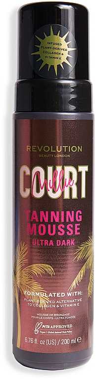 Selbstbräuner-Mousse - Revolution Beauty X Millie Court Body Tanning Mousse — Bild N1