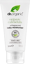 Feuchtigkeitsspendende Babycreme mit Bio-Calendula - Dr.Organic Organic Calendula Baby Moisturiser — Bild N1